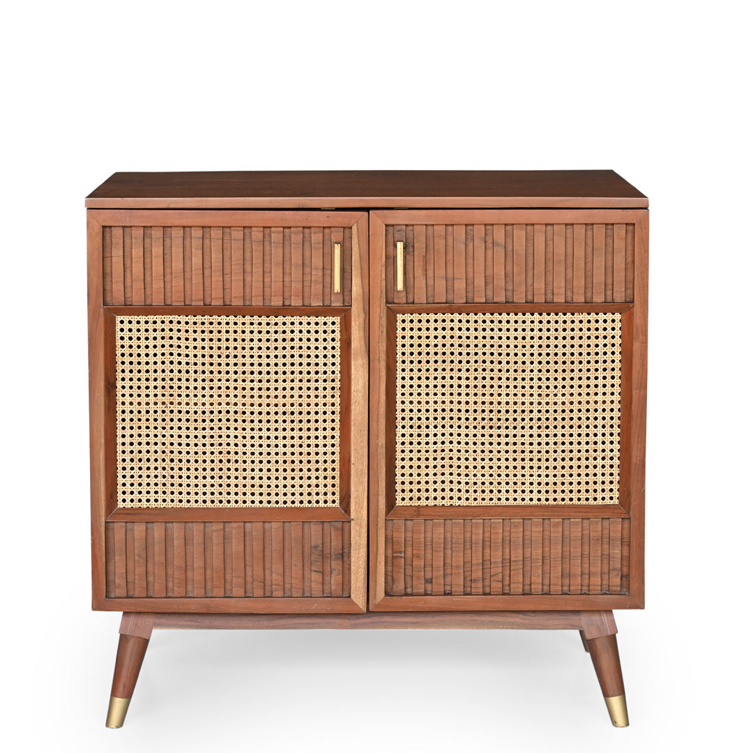 Bana Cane Accent Cabinet.