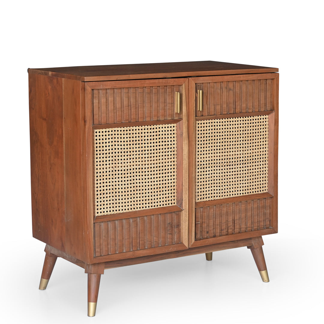 Bana Cane Accent Cabinet.