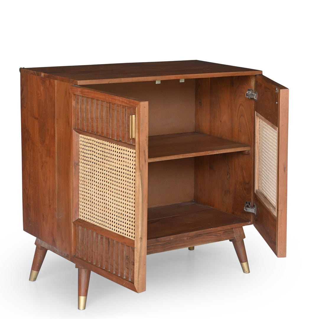 Bana Cane Accent Cabinet.